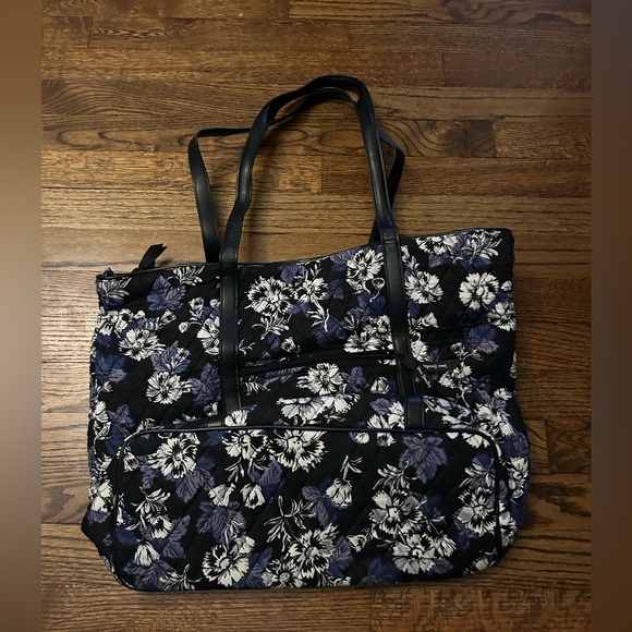 Vera Bradley Trimmed Tote - Picture 2 of 5